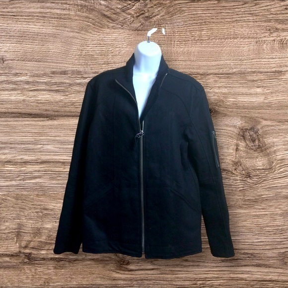 NWT Field Scout XL 100% cotton denim jacket. Black. - Picture 1 of 9
